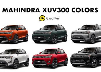 Mahindra XUV300 Colours - Mahindra XUV300 All Colors - 2019 XUV300 All Color options - Mahindra XUV300 Colors
