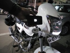 TVS Radeon Motorcycle Mobile Charging Socket