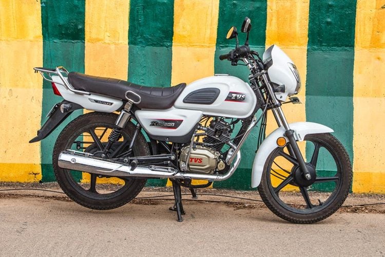 TVS Radeon Photos – Pearl White