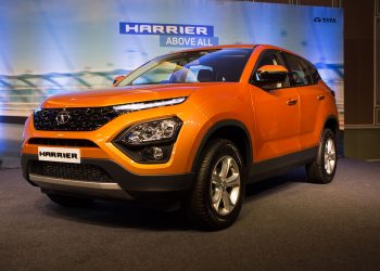 Tata Harrier Photos Orange Color (Calisto Copper)