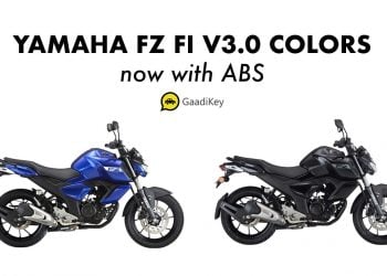 2019 Yamaha FZ V3.0 Colors: Metric Black, Racing Blue ( FI + ABS)