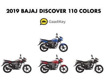 2019 Model Bajaj Discover 110 Colors