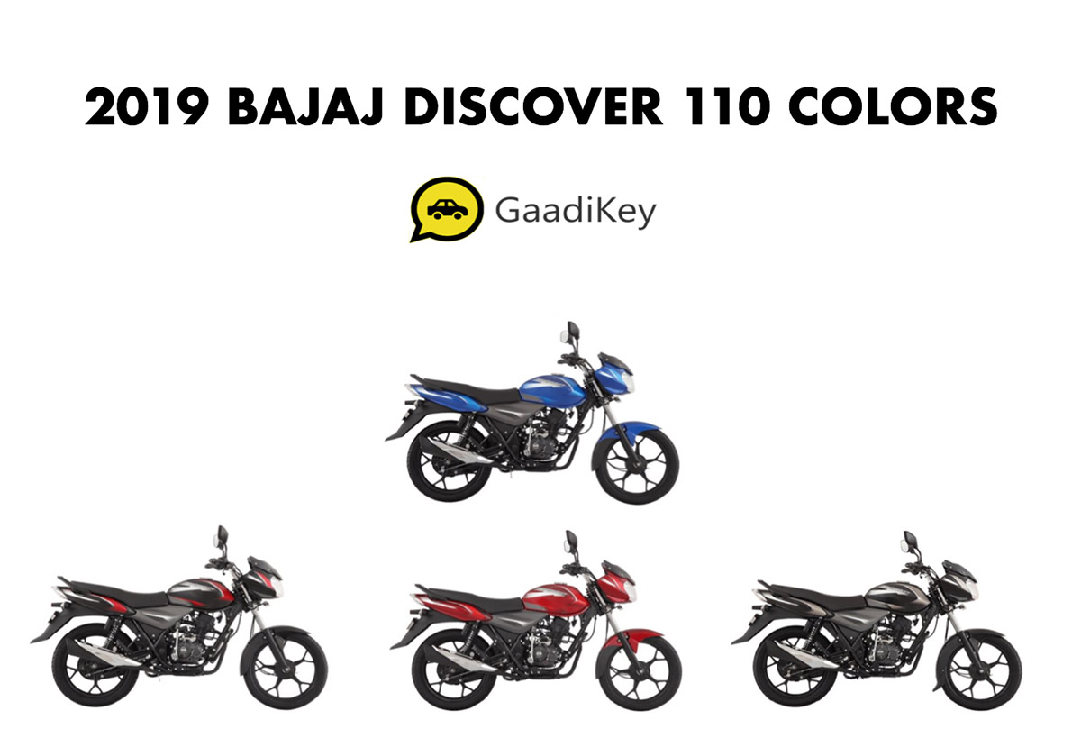 2019 Model Bajaj Discover 110 Colors