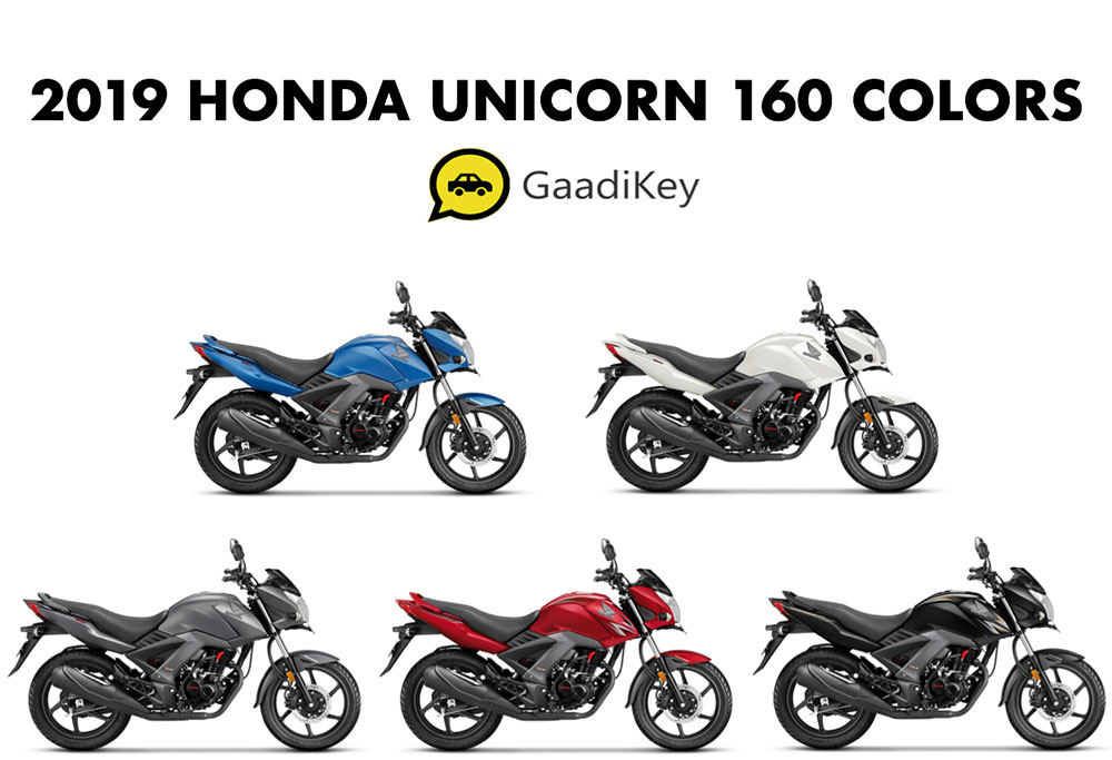  Honda unicornio colores