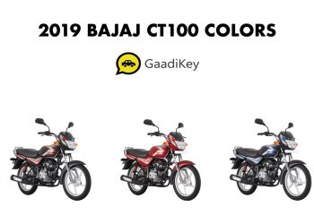 2019 Bajaj CT100 Colors - New 2019 CT100 Colours
