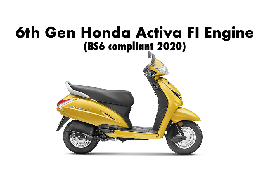 Honda Activa 6th Gen To Be Powered By Fi Engine With Bs6