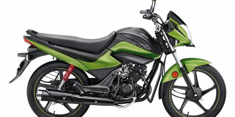 2019 Hero Splendor iSmart Plus in Leaf Green colour