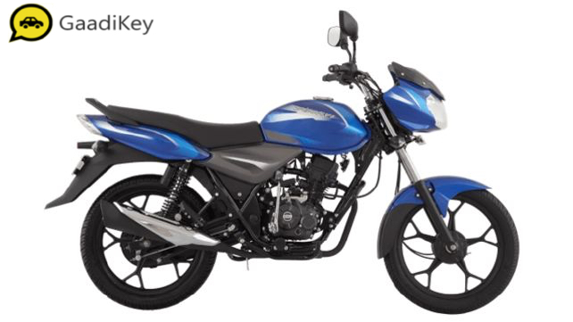 2019 Bajaj Discover 110 in Blue color