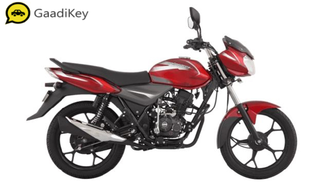 2019 Bajaj Discover 110 in Red color