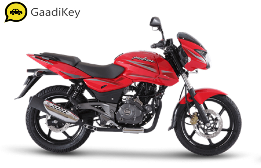 2019 Bajaj Pulsar 180 in Dyno Red color