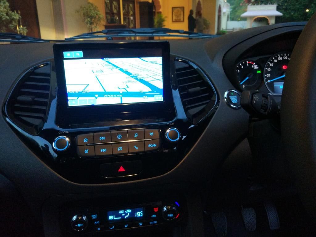 2019 Ford Figo Infotainment - floating dashboard