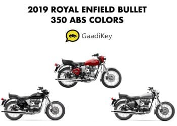 2019 Royal Enfield Bullet 350 ABS Colors – Black, Maroon, Silver