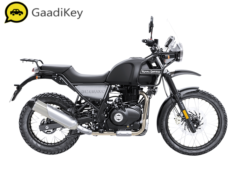 2019 Royal Enfield Himalayan in Granite color.