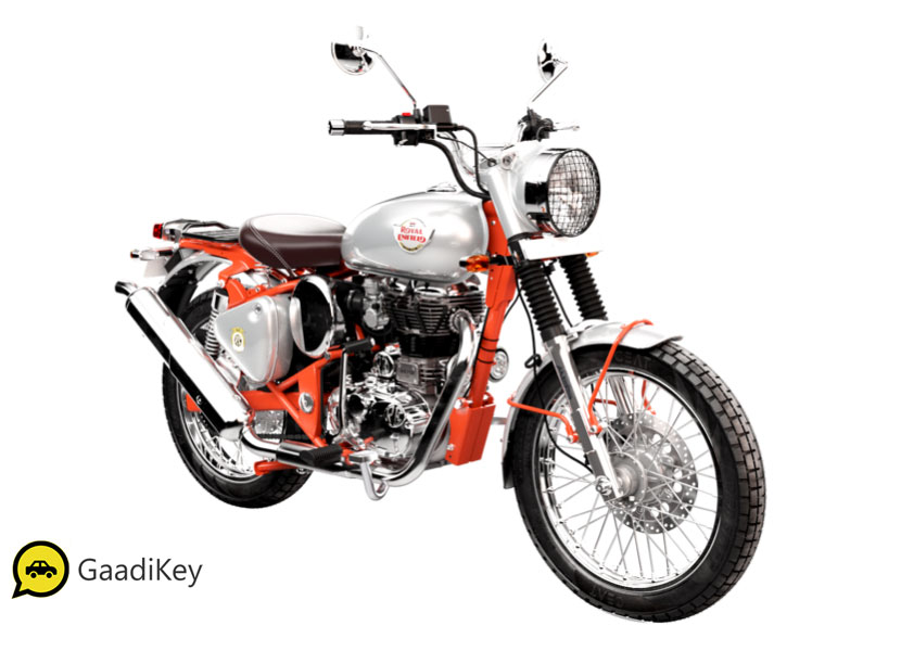 Royal Enfield Bullet Trials 350 Red Color option - 2019 Bullet Trials 350 Red colour option