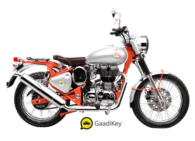 2019 RE Bullet 350 Trials Red color variant photo 