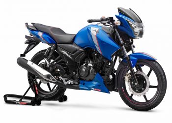 All TVS Apache RTR Series Motorcycles Updated with ABS