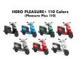 2020 Hero Pleasure Plus 110 Colors - All Colors Hero Pleasure+ 110 2020 model