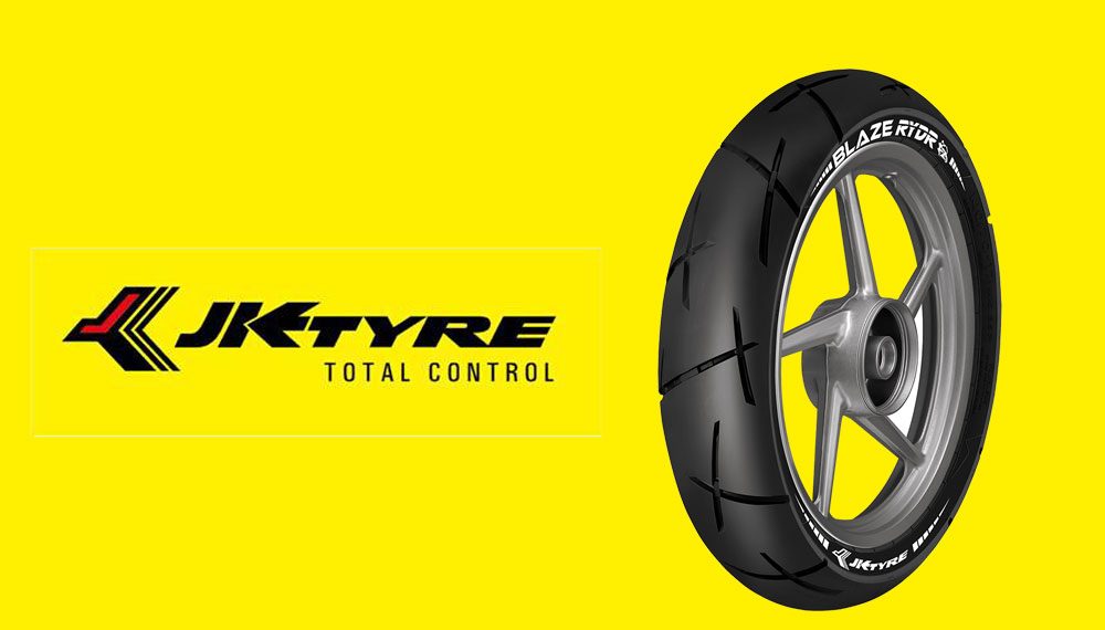 JK Tyre BLAZE RYDR Tyres launched for Premium Motorcycles GaadiKey