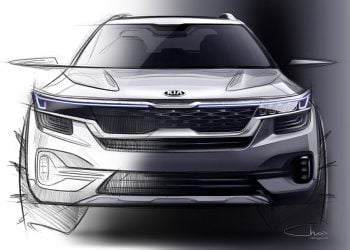Kia reveals design sketches of its upcoming mid-SUV in India