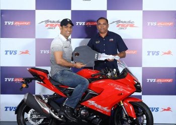 TVS Apache RR 310  ‘Race Tuned (RT) Slipper Clutch’ Launched at Rs 2.27 Lakhs