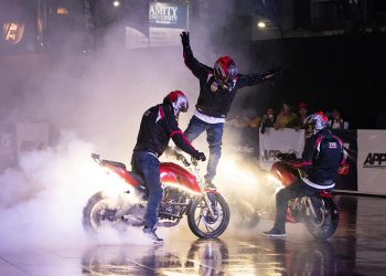 TVS Apache performs 6 hour non-stop stunt marathon