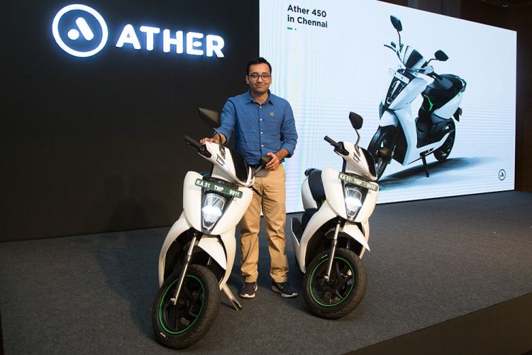 Ather 450 Launched in Chennai at Rs 1.31 Lakhs - GaadiKey
