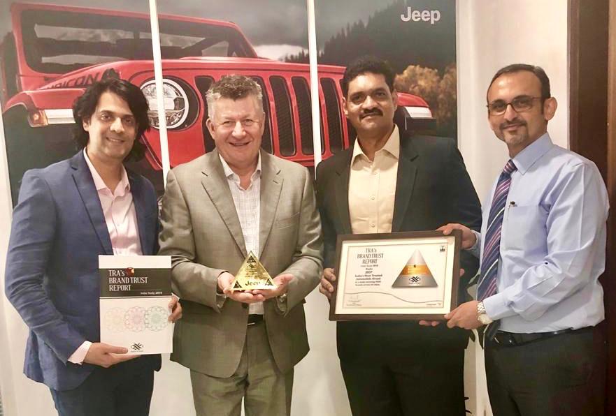 Jeep Is Indiaâ€™s Most Trusted Automobile Brand: Brand Trust Report 2019