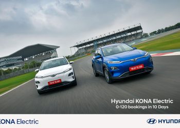 Hyundai KONA Electric records 120 Bookings in 10 Days