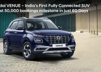 Hyundai Venue clocks 60,000 Bookings – 18,000 cars delivered