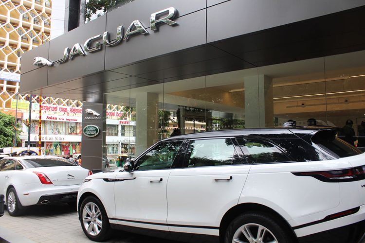 Marqland Jaguar Land Rover Showroom opens in Bangalore, Cunningham road
