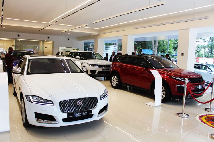 Marqland Jaguar Land Rover Showroom opens in Bangalore, Cunningham road
