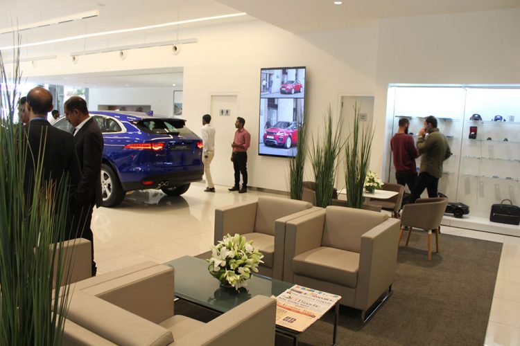 Marqland Jaguar Land Rover Showroom opens in Bangalore, Cunningham road