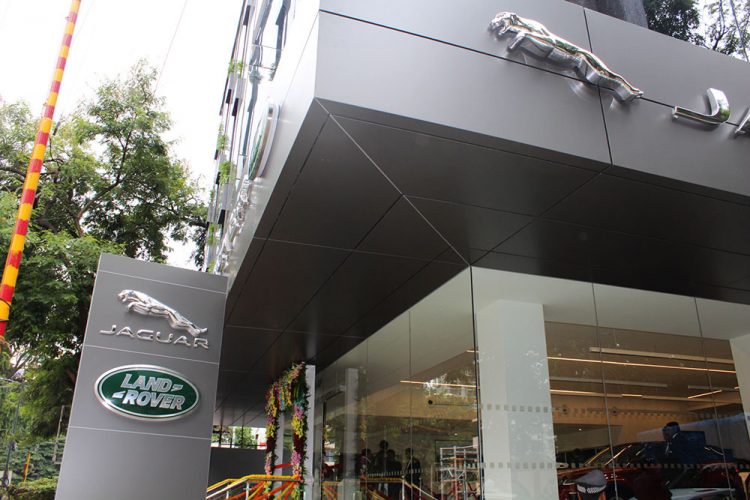 Marqland Jaguar Land Rover Showroom opens in Bangalore, Cunningham road