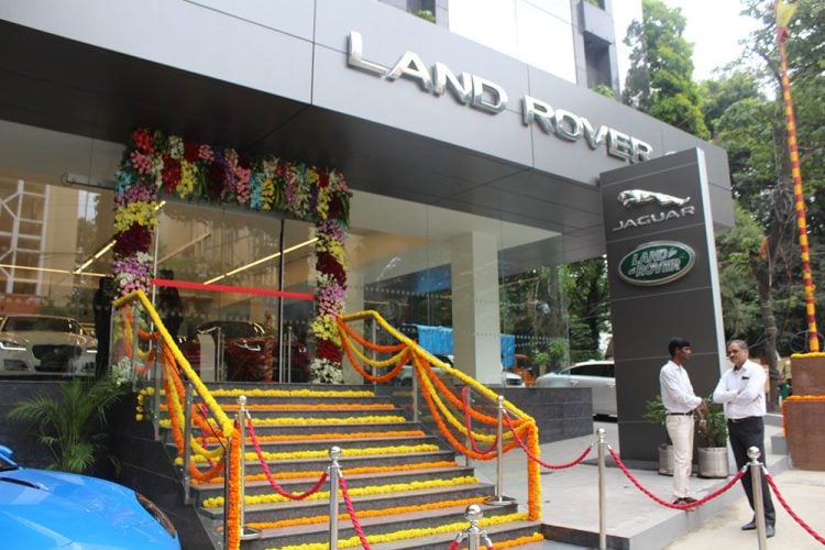 Marqland Jaguar Land Rover Showroom opens in Bangalore, Cunningham road