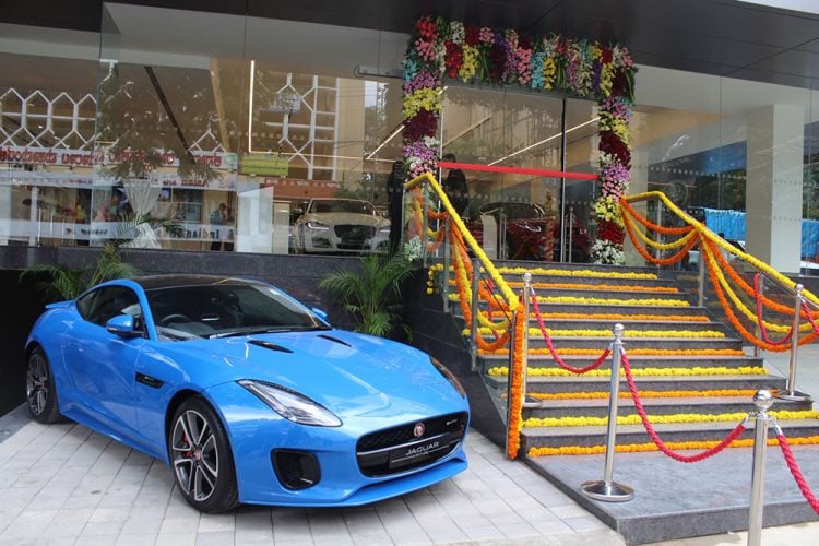 Marqland Jaguar Land Rover Showroom opens in Bangalore, Cunningham road