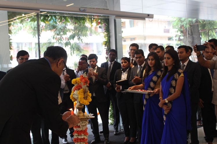 Marqland Jaguar Land Rover Showroom opens in Bangalore, Cunningham road