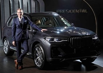 The President: The first-ever BMW X7 launched in India.
