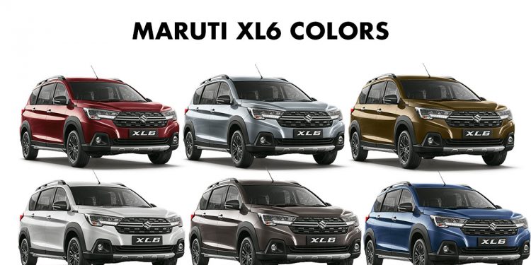 Maruti XL6 Colors- All Maruti Suzuki XL6 Color Options