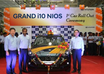 First Hyundai Grand i10 NIOS hatchback rolls out from Plant