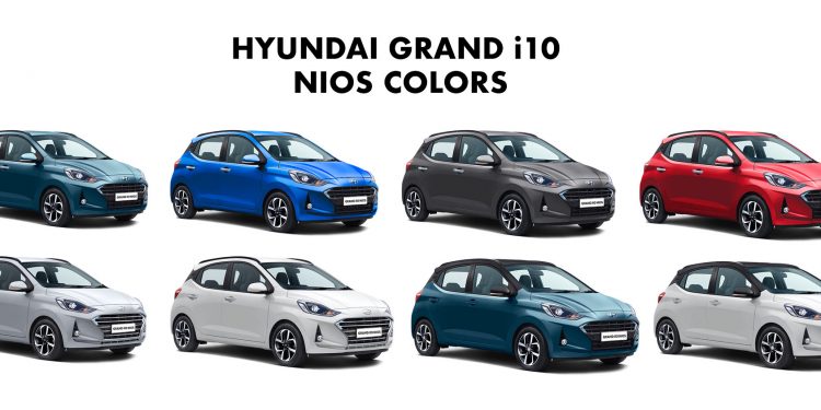 Hyundai Grand i10 NIOS Colors - New Grand i10 All Colors