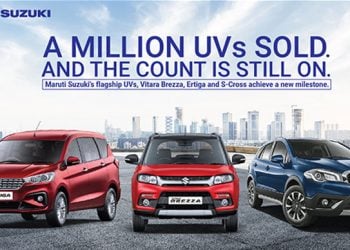 Maruti Suzuki leads UV Segment with over 1 Million unit sales