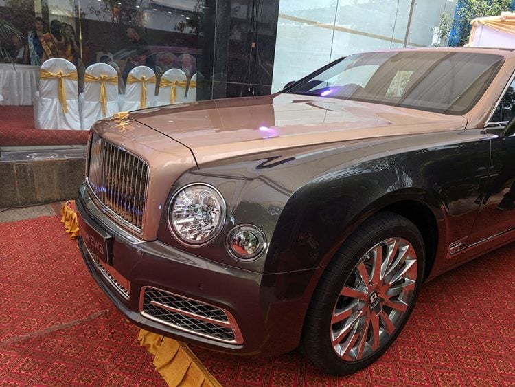 First Bentley Mulsanne EWB worth 9.5 Cr delivered in Karnataka