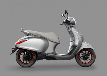 Bajaj Chetak Electric Scooter - Chetak Silver Color