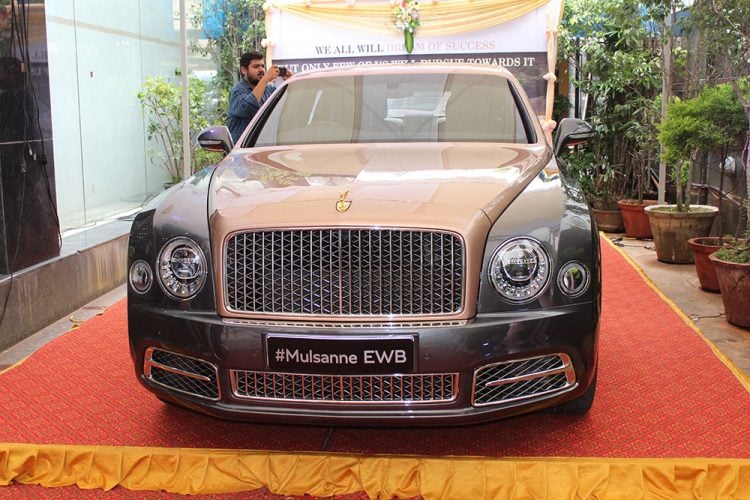 First Bentley Mulsanne EWB worth 9.5 Cr delivered in Karnataka
