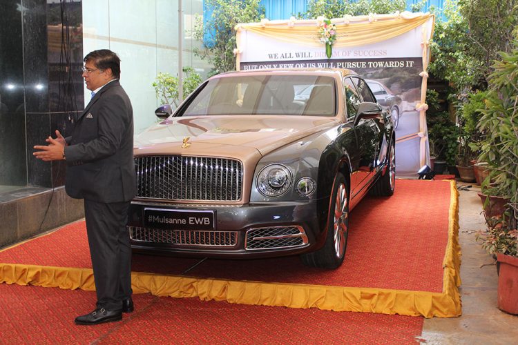 First Bentley Mulsanne EWB worth 9.5 Cr delivered in Karnataka
