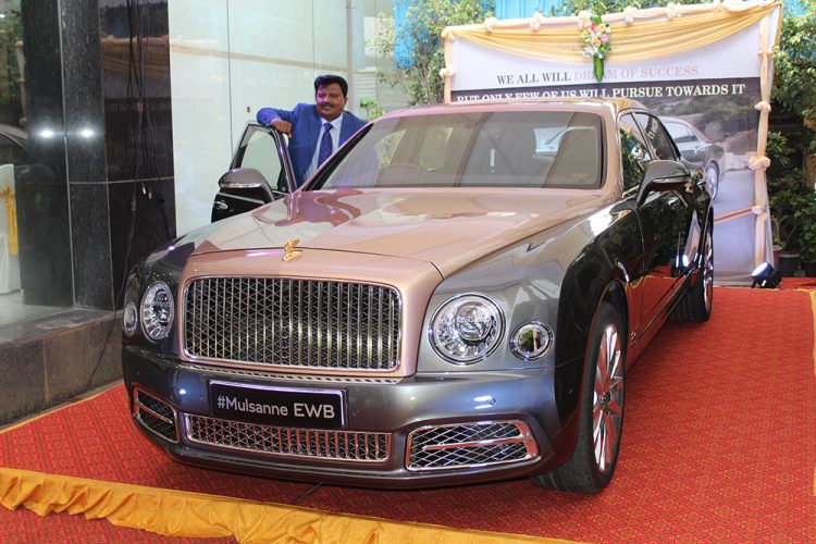 First Bentley Mulsanne EWB worth 9.5 Cr delivered in Karnataka