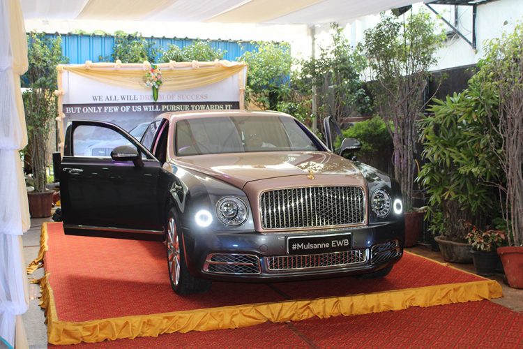 First Bentley Mulsanne EWB worth 9.5 Cr delivered in Karnataka