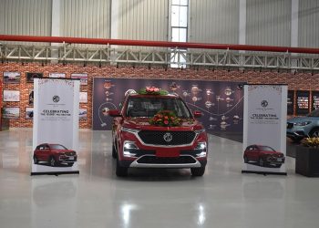 MG Motor rolls out 10,000th unit of MG Hector in India
