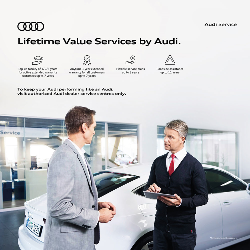 Audi Lifetime value services