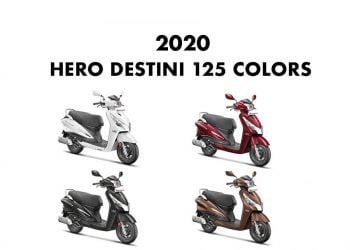 2020 Hero Destini Colors - Hero Destini 125 Colors 2020 Model - New Destini 125 All Colors